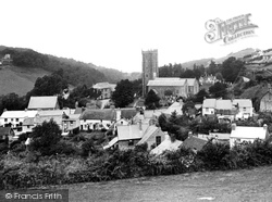 The Village And St Peter's Church 1934, Berrynarbor