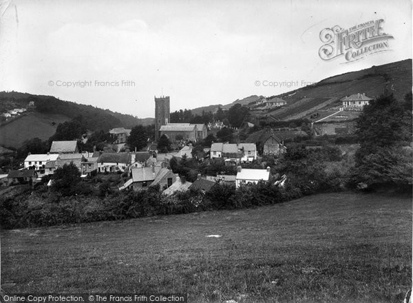 Photo of Berrynarbor, The Village And St Peter's Church 1934