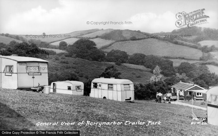 Photo of Berrynarbor, Trailer Park c.1955