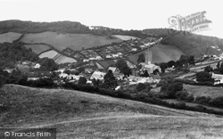 Village And Haggington Hill 1934, Berrynarbor