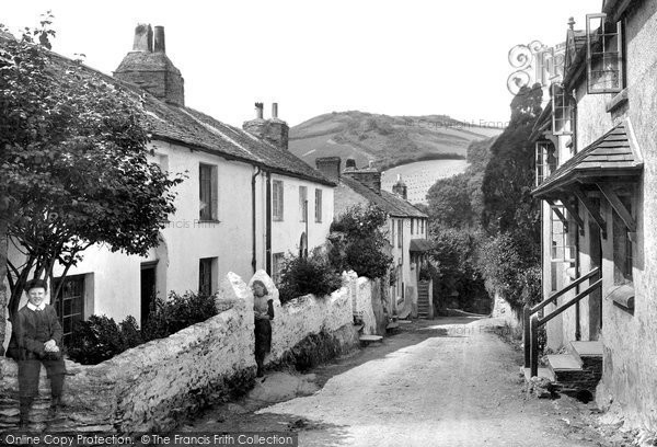 Photo of Berrynarbor, Village Street 1911
