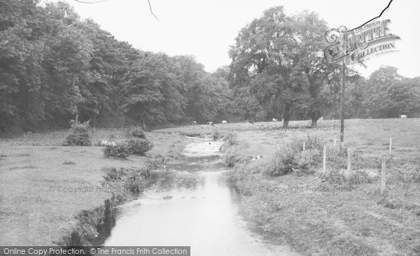 Photo of Bersham, The River 1936