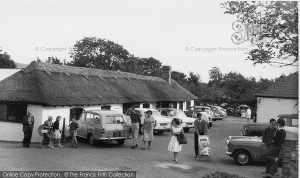 Photo of Berwick, Drusillas Park, The Thatched Tea Barn c.1965
