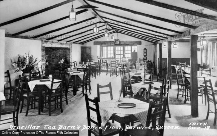 Photo of Berwick, Drusillas Tea Barn And Dance Floor c.1965