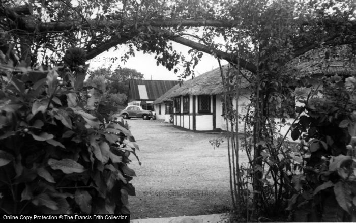 Photo of Berwick, The Tea Barn From The Old English Garden, Drusillas c.1965