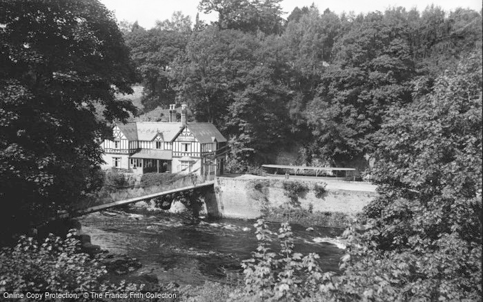 Photo of Berwyn, Chain Bridge And Hotel 1936