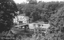 Chain Bridge And Hotel 1936, Berwyn