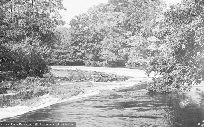 Photo of Berwyn, Horseshoe Falls c.1930