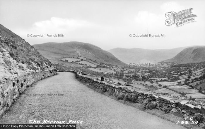 Photo of Berwyn, The Pass c.1955