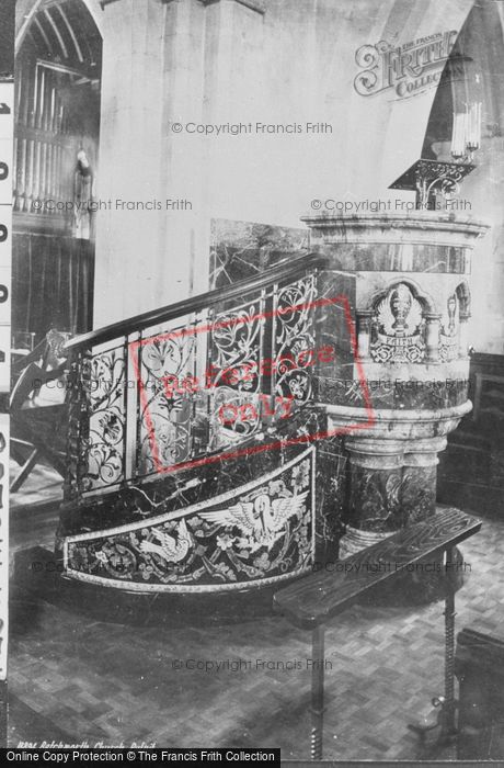 Photo of Betchworth, Church, Pulpit 1886