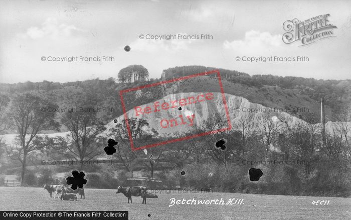 Photo of Betchworth, Clump From Football Field 1900