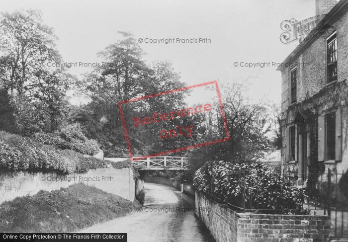 Photo of Betchworth, Footbridge 1900