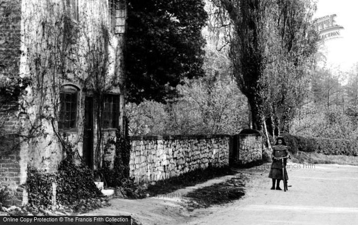 Photo of Betchworth, Girl With Bicycle 1906