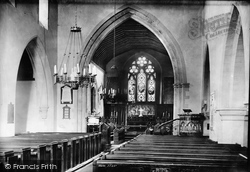The Church Interior 1886, Betchworth