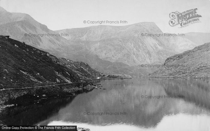 Photo of Bethesda, Lake Ogwen c.1880