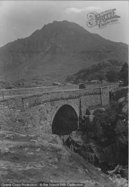Photo of Bethesda, Mount Tryfaen, Nant Ffrancon Pass 1933