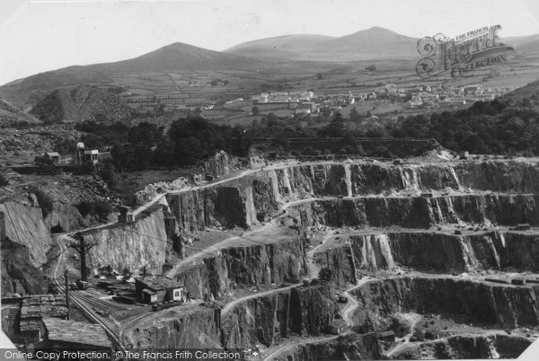 Photo of Bethesda, Penrhyn Quarry c.1960