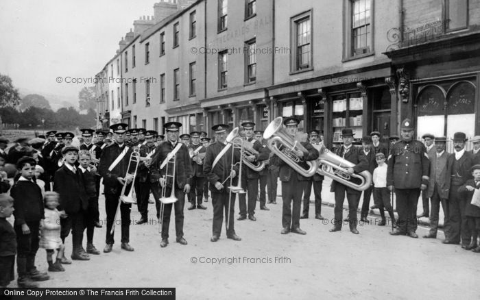 Photo of Bethesda, Town Band c.1913