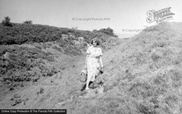 Photo of Bettiscombe, Margaret Wood At Pilsden Pen Camp c.1955