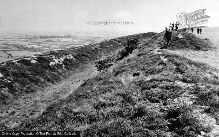 Photo of Bettiscombe, Pilsden Pen Camp c.1955