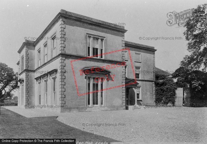 Photo of Betton, Betton Hall 1899