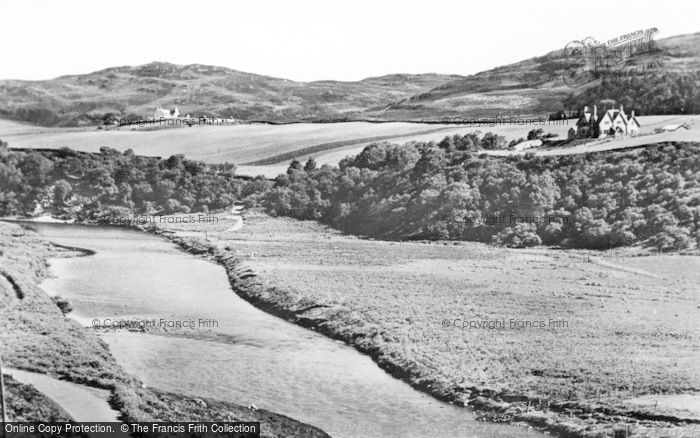 Photo of Bettyhill, Skelpick Lodge And River Naver c.1950