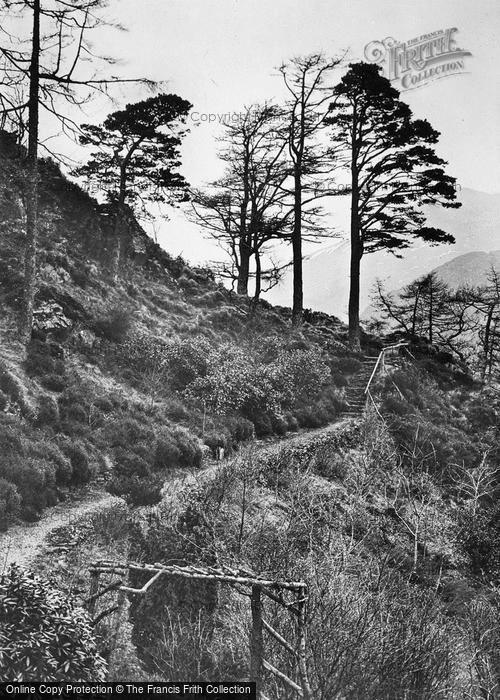 Photo of Betws Garmon, In The Grounds, Plas Y Nant c.1935