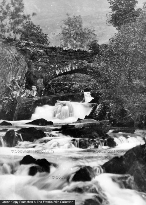 Photo of Betws Garmon, Nant Mill Falls c.1936