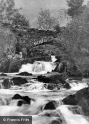 Nant Mill Falls c.1936, Betws Garmon