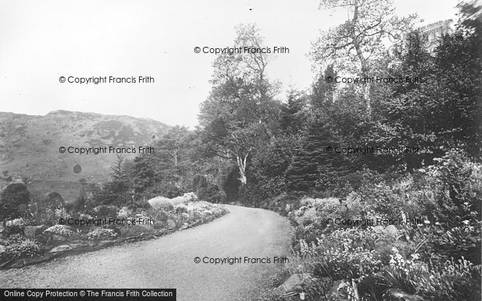 Photo of Betws Garmon, The Drive From The Rock Garden, Plas Y Nant c.1930