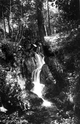 The Waterfall, Plas Y Nant c.1930, Betws Garmon