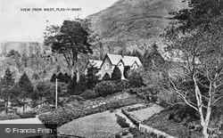 View From West, Plas-Y-Nant c.1935, Betws Garmon