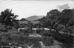 Bridge Above Swallow Falls c.1876, Betws-Y-Coed