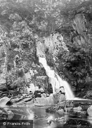 Conway Falls c.1890, Betws-Y-Coed
