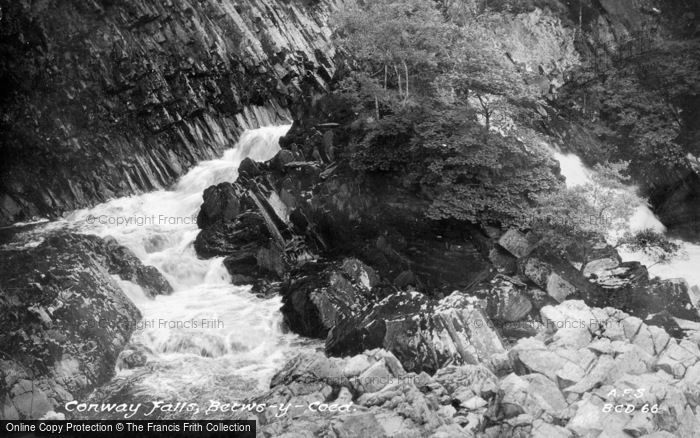 Photo of Betws Y Coed, Conway Falls c.1935