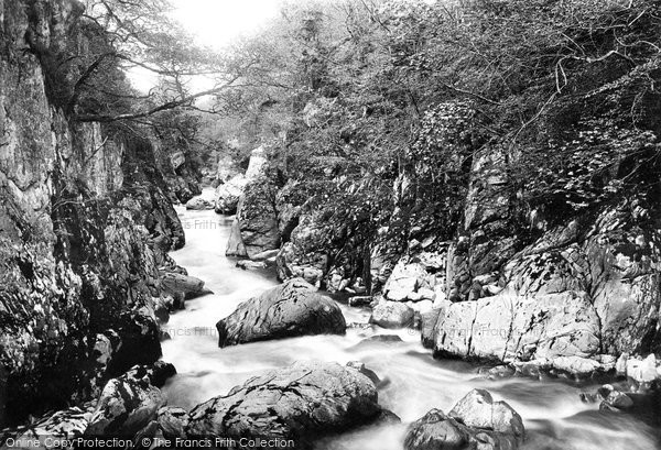 Photo of Betws Y Coed, Fairy Glen From Jubilee Bridge 1892