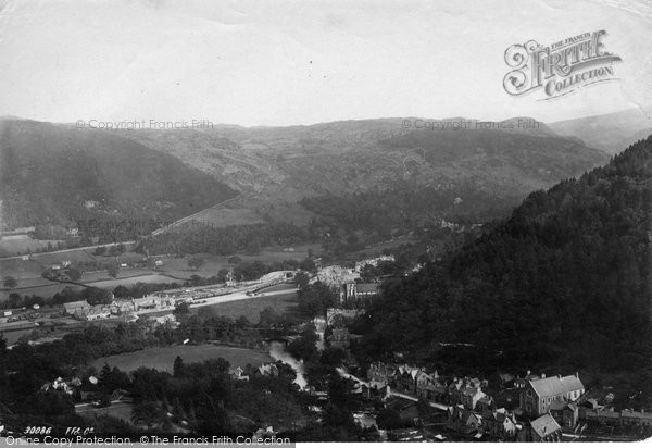 Photo of Betws Y Coed, From Hill Above Pont Y Pair 1892