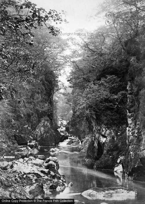 Photo of Betws Y Coed, Gorge c.1880