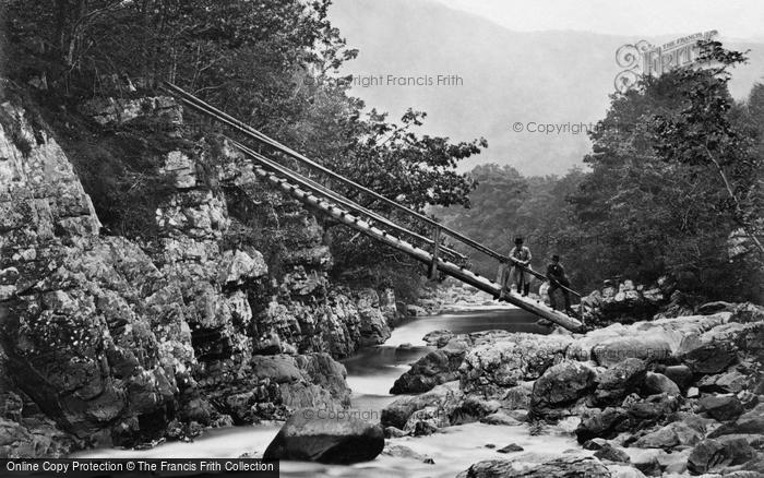 Photo of Betws Y Coed, Miners Bridge c.1864