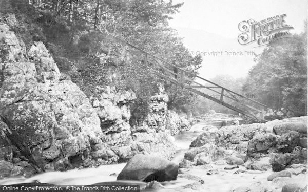 Photo of Betws Y Coed, Miners Bridge c.1880
