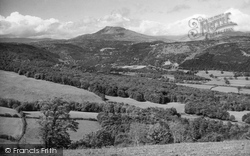 Moel Siabod And The Upper Conway Valley c.1946, Betws-Y-Coed