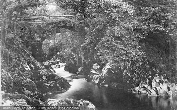 Photo of Betws Y Coed, Old Roman Bridge 1892