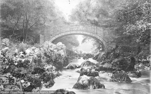 Photo of Betws Y Coed, Pont Y Ledr c.1890