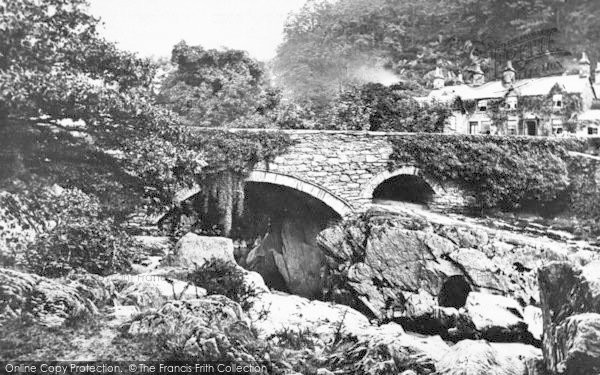 Photo of Betws Y Coed, Pont Y Pair From The Falls c.1890