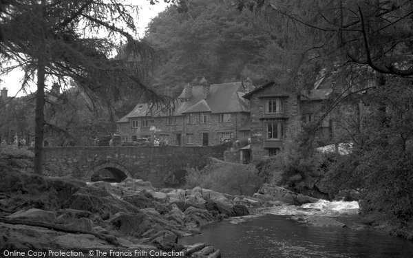 Photo of Betws Y Coed, River Llugwy By Fir Tree Island 1953