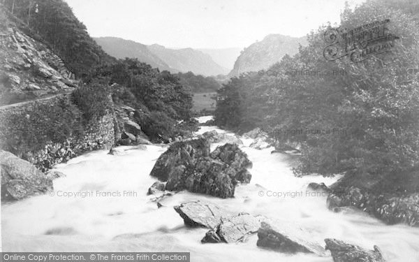 Photo of Betws Y Coed, River Llugwy c.1880