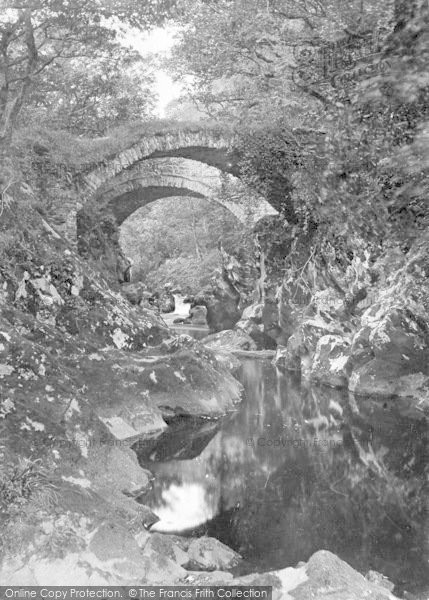 Photo of Betws Y Coed, Roman Bridge c.1900