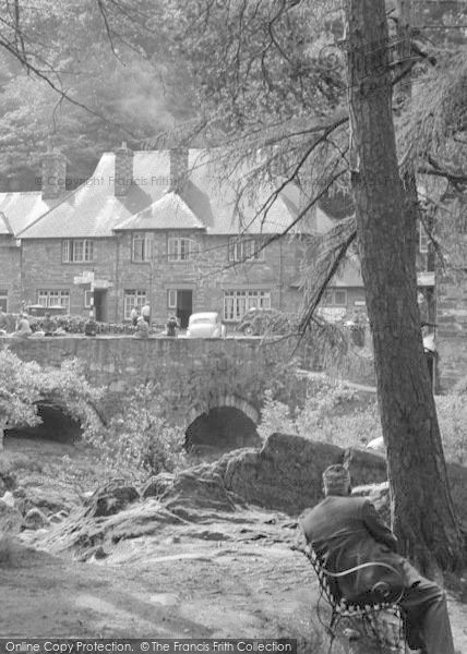 Photo of Betws Y Coed, Sitting By The River Llugwy 1953
