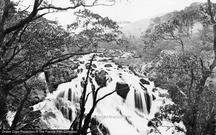 Photo Of Betws Y Coed Swallow Falls C1864 Francis Frith