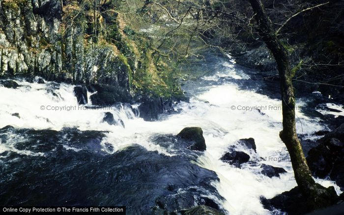 Photo of Betws Y Coed, Swallow Falls, Lower Section 1987